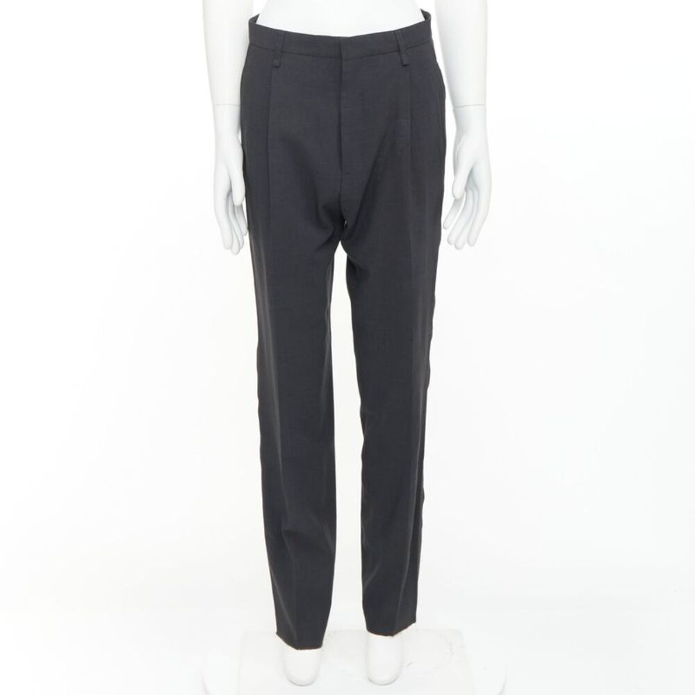 Lanvin Viscose Virgin Wool Trousers